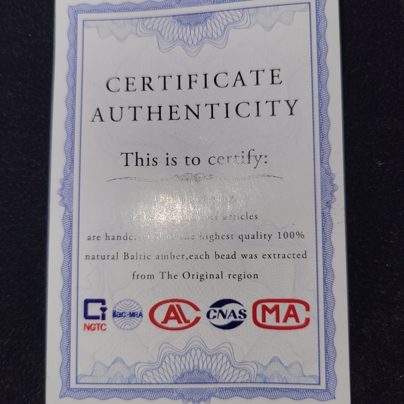 Baltic amber dog cat pet collar leather handmade - Picture 6 of 8